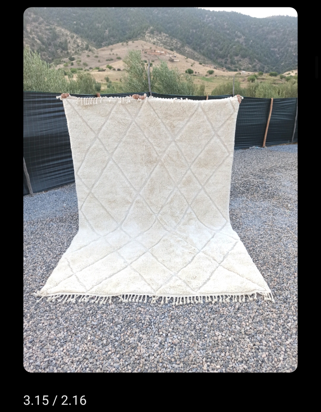 Tapis Mrirt 100% 315x216